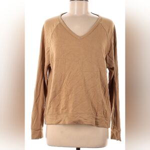 Workshop  v neck sweater, soft fabric, fluffy inside, Lightweight NWT